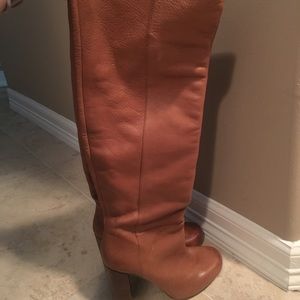 Nine West brown knee high boots women’s size 7